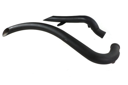 Factory Sample Curved Radius Exhaust Header Set Black