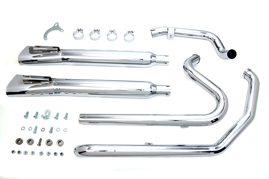 Crossover Exhaust Header and Muffler Kit