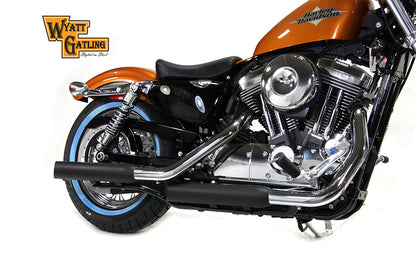 Wyatt Gatling Black Side Slash Muffler Set