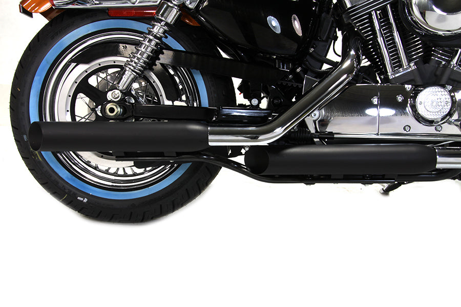 Wyatt Gatling Black Side Slash Muffler Set