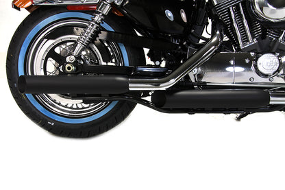 Wyatt Gatling Black Side Slash Muffler Set