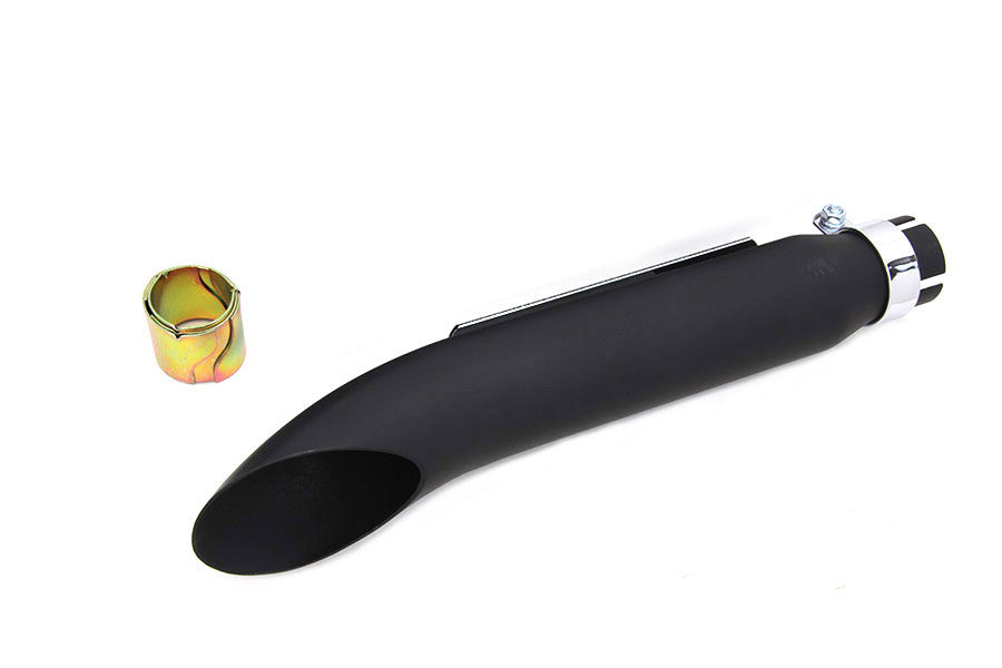 16 Turn Out Muffler Black