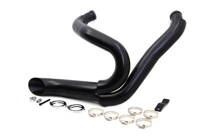Black Wyatt Gatling 2 into 1 Exhaust Pipe Header Kit