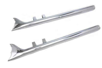 Wyatt Gatling 32 Scalloped Fishtail Set Chrome