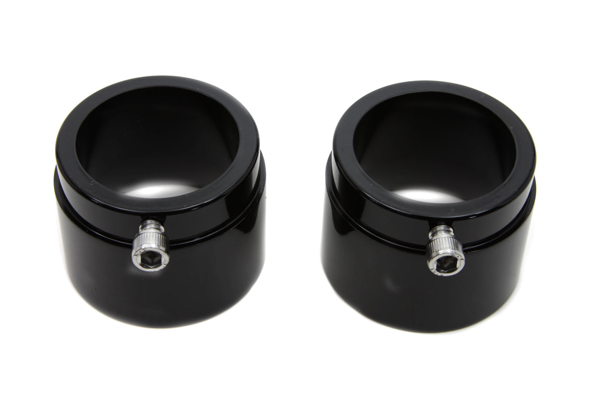 Black Tips for Straight Pipe Exhausts