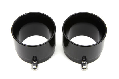 Black Tips for Straight Pipe Exhausts