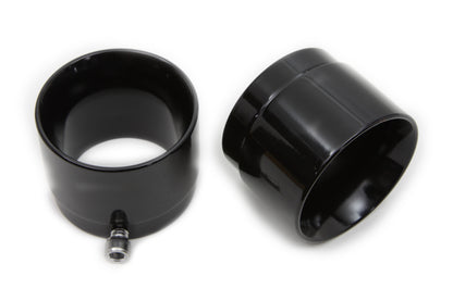 Black Tips for Straight Pipe Exhausts