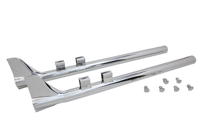 33 Bronx Straight Tail Set Chrome