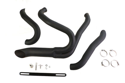 Black Wyatt Gatling 2 into 1 Exhaust Pipe Header Kit
