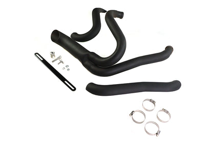 Black Wyatt Gatling 2 into 1 Exhaust Pipe Header Kit