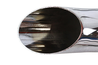 Chrome Wyatt Gatling 2 into 1 Exhaust Pipe Header Kit