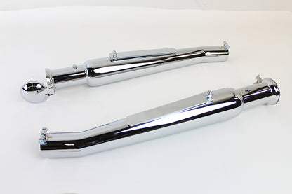 Chrome Megaphone Upsweep Muffler Set