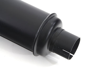 Replica Knucklehead Muffler Black