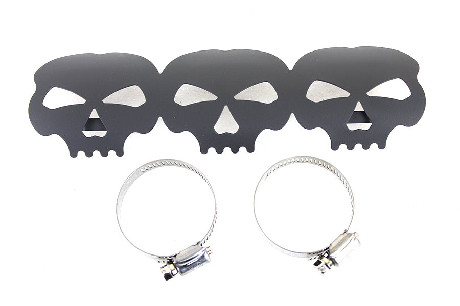 Black Skull Heat Shield