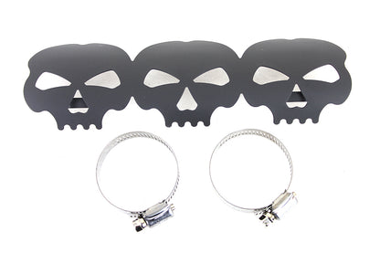 Black Skull Heat Shield