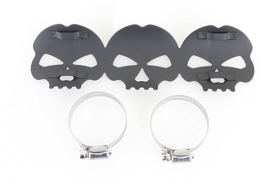 Black Skull Heat Shield