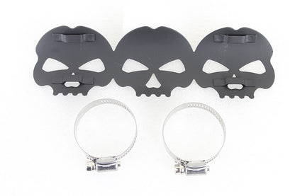 Black Skull Heat Shield