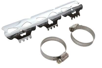 Chrome Skull Heat Shield