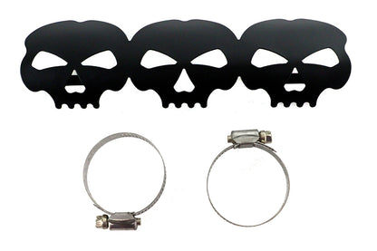 Black Skull Heat Shield
