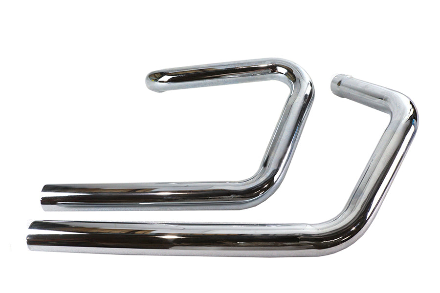 Alphabet XL Exhaust Header Set Chrome