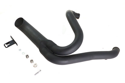 Black Wyatt Gatling 2 into 1 Exhaust Pipe Header Kit