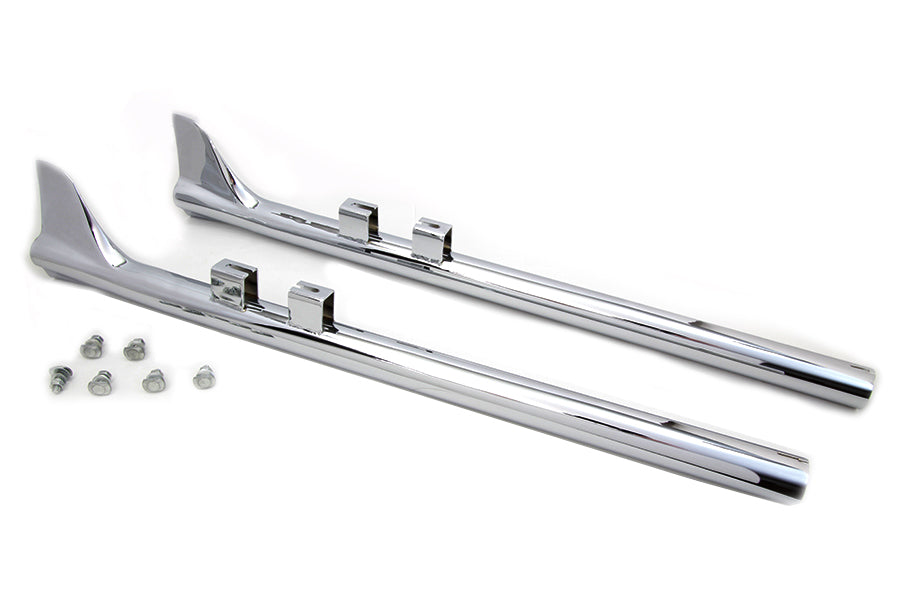 36 Bronx Straight Tail Set Chrome