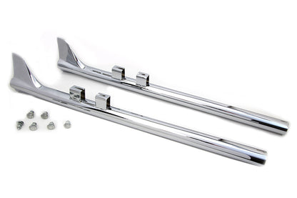 36 Bronx Straight Tail Set Chrome
