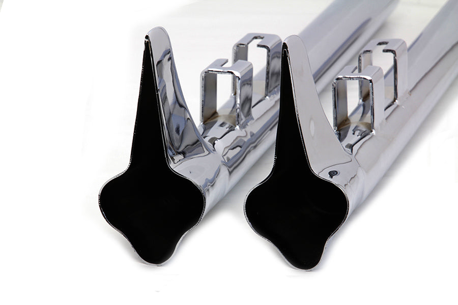 36 Bronx Straight Tail Set Chrome