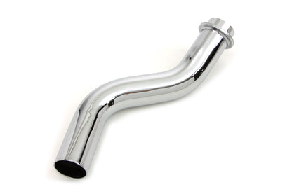 Chrome Rear Cylinder Exhaust Pipe