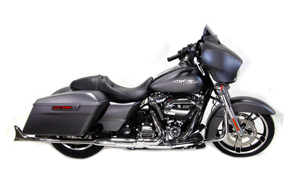 M8 36 Straight Fishtail Exhaust Extension Set Chrome