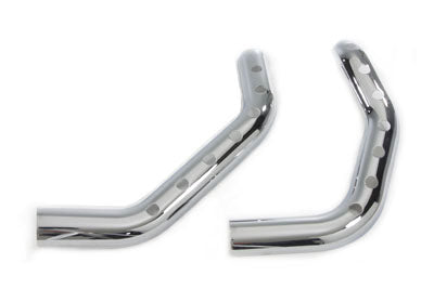 Drag Exhaust Pipe Heat Shield Set