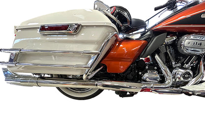 1961 Style Fishtail Muffler Kit Chrome