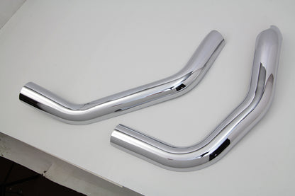 Plain Heat Shield Set Chrome