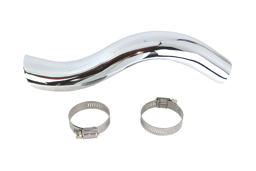 Chrome Rear Heat Shield