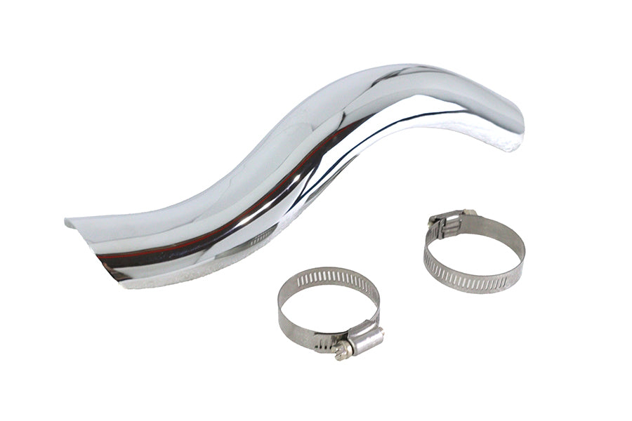 Chrome Rear Heat Shield