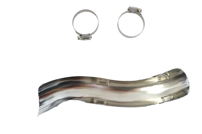Chrome Rear Heat Shield