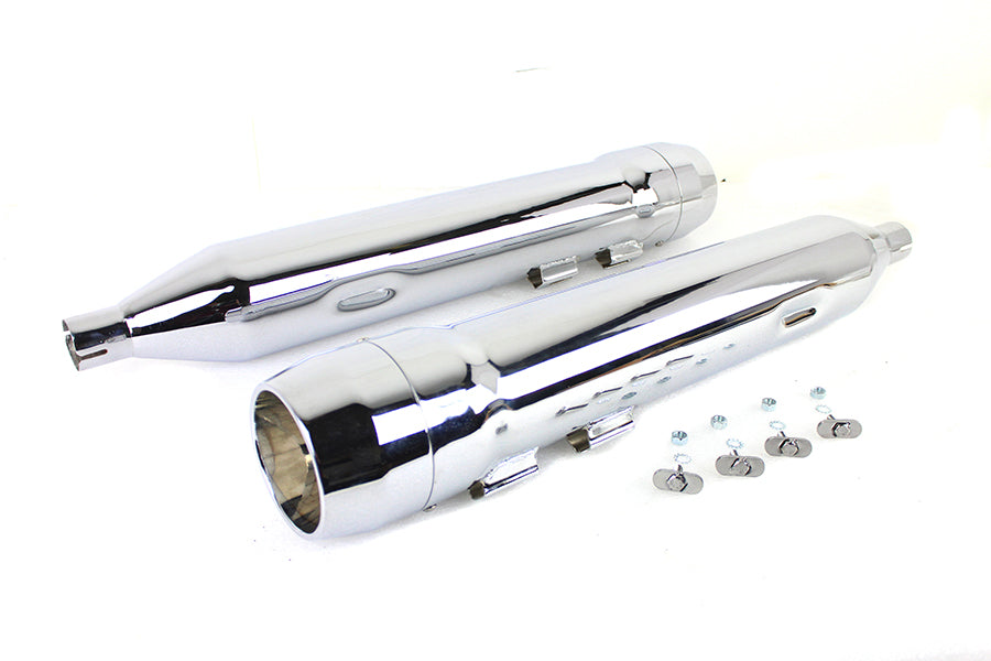 Grenade Muffler Set Chrome