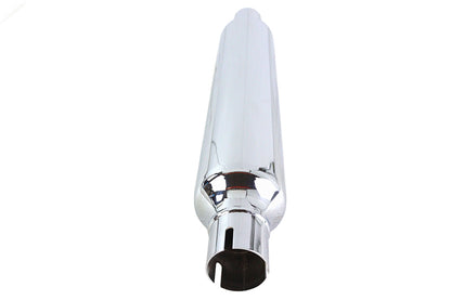 22 Cigar Muffler Chrome