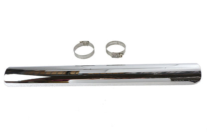 18 Exhaust Heat Shield Chrome