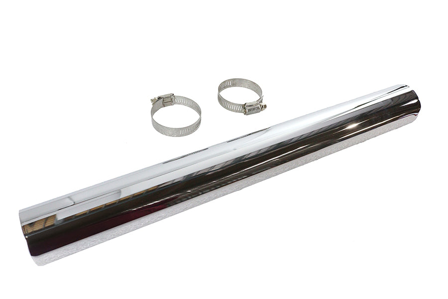 18 Exhaust Heat Shield Chrome