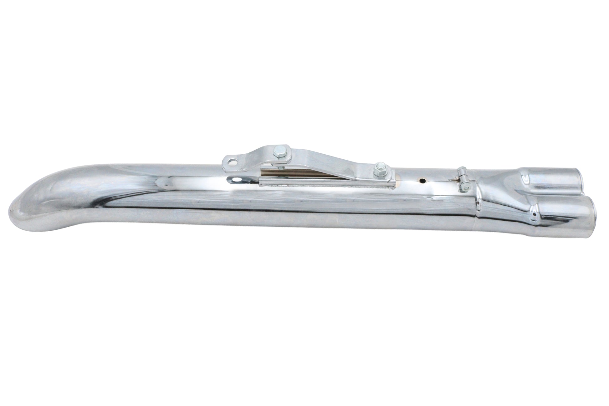 24 Collector Turn Out Exhaust Tip Chrome