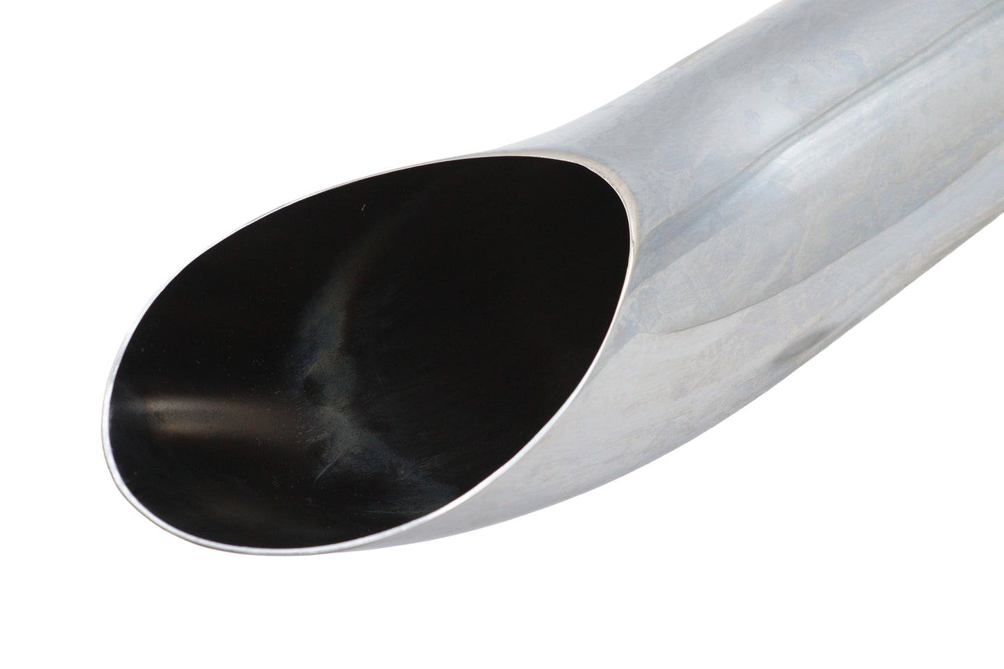 24 Collector Turn Out Exhaust Tip Chrome