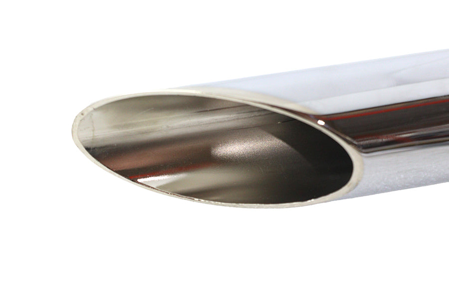 40 Shotgun Exhaust Drag Pipe Set Slash Cut Style