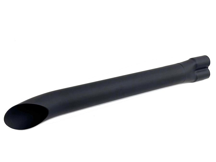 24 Collector Turn Out Exhaust Tip Black