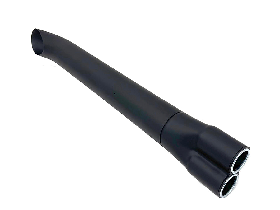 24 Collector Turn Out Exhaust Tip Black