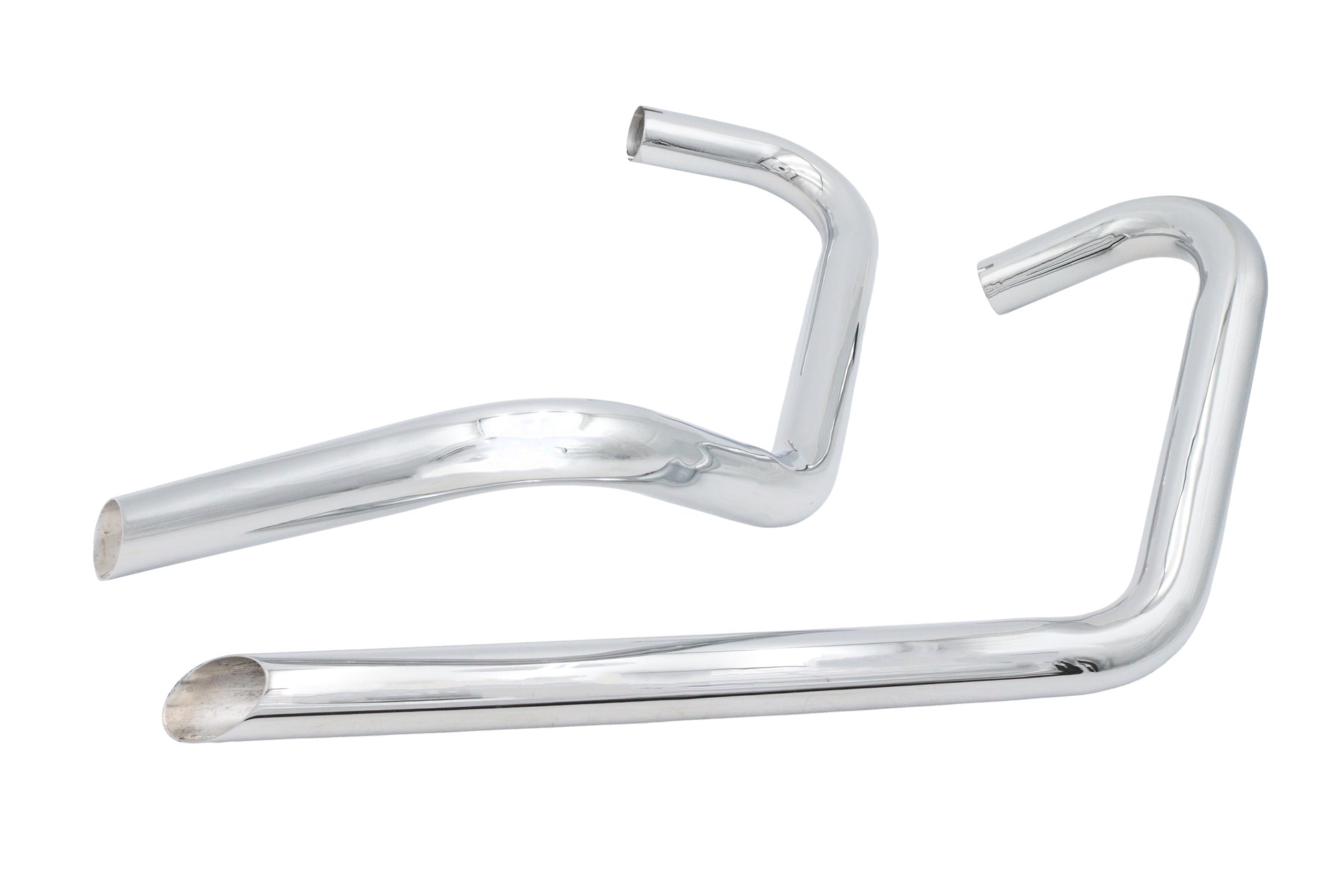 Ultima Right Side Exhaust Drag Pipe Set Chrome
