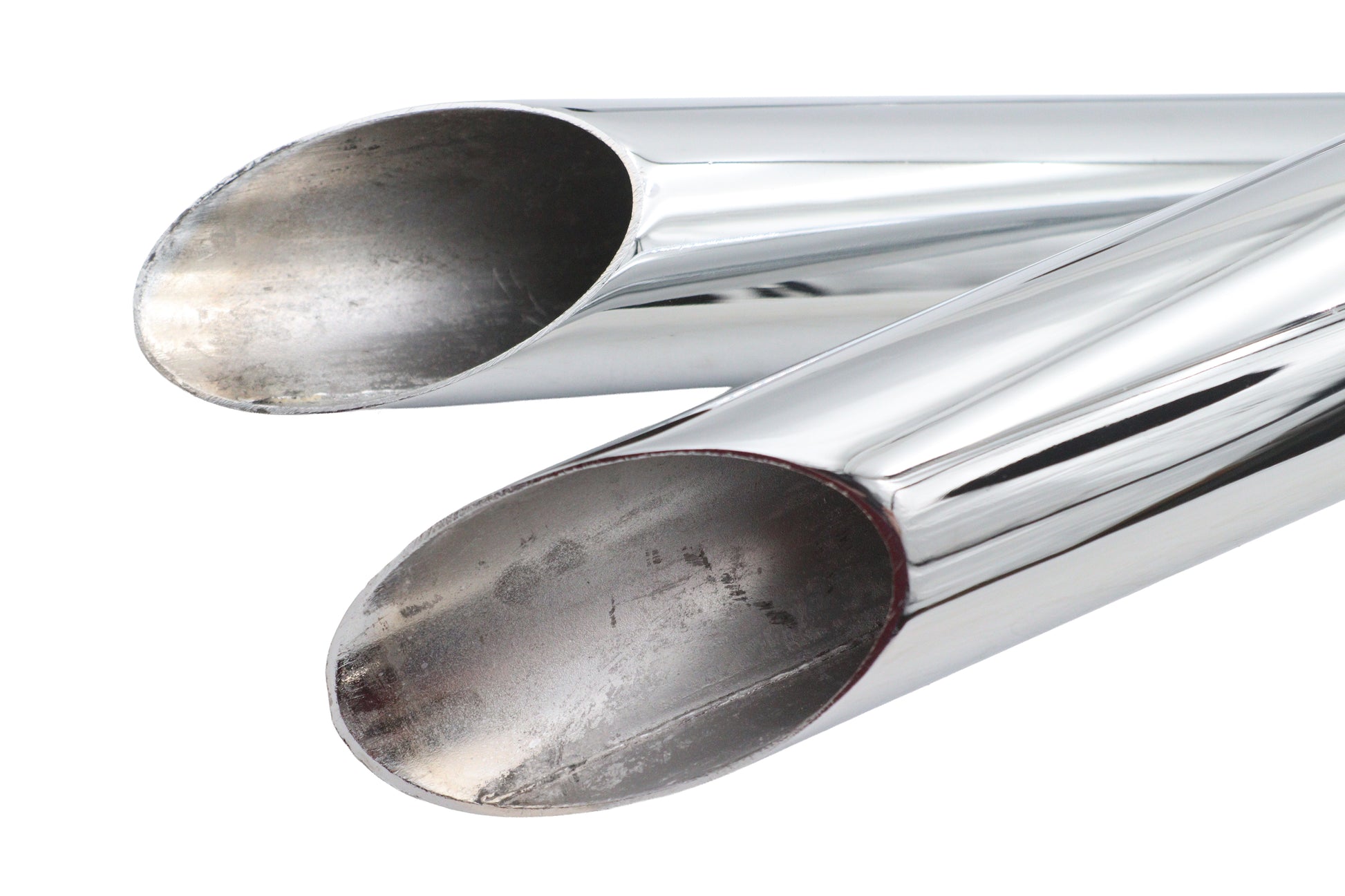 Ultima Right Side Exhaust Drag Pipe Set Chrome