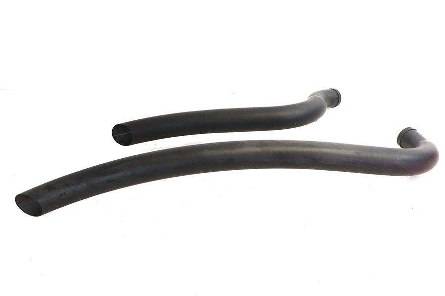 Factory Sample Curved Radius 2 Drag Pipe Set Black