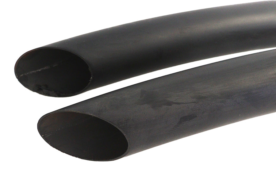 Factory Sample Curved Radius 2 Drag Pipe Set Black