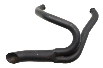 Factory Sample Black Wyatt Gatling 2 into 1 Exhaust Pipe